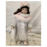 House of Lloyd Porcelain Christmas w/Kelsey Doll