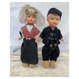 Pair of Holland Dolls