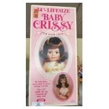 New in Box Lifesize Baby Chrissy Doll - 24in.