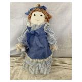 Large Rag Doll w/Mop Feet & Hands