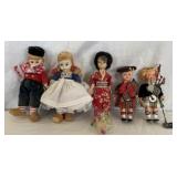 Five Miscellaneous Dolls