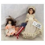 2 Small Dolls