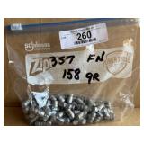 38/357 158gr. FN - Approx. 11lbs.