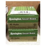 Remington 45 Acp. Golden Saber Ammo - 50rds.