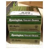 Remington Golden Saber 45 Acp. Ammo - 50rds.