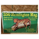 350 Remington Magnum Ammo - 20rd.