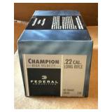 Federal 22 LR Ammo - 500rds.