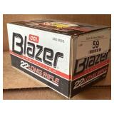 CCI Blazer 22 LR Ammo - 500rds.