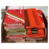 22-250 Ammo - 110rds. Reloaded