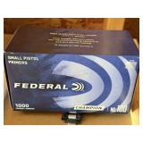 Federal Small Pistol Primers - 1,000 Primers