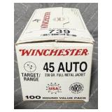 Winchester 45 Acp. Value Pack - 100rds.