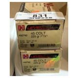 Hornady Leverevolution 45 Colt - 40rds 225gr. FTX