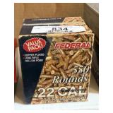 Federal 22 LR Bulk Pack - 550rds.