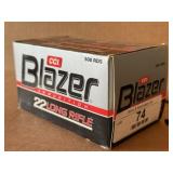 CCI Blazer 22 LR Ammo - 500rds.