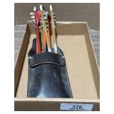 Crossbow Bolts & Quiver - Used