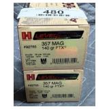 Hornady 357 Mag. Ammo - 50rds. 140gr. FTX