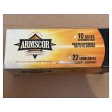 Armscor 22 LR Ammo - 500rds.