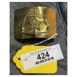 Russian Naval Infantry Brass Belt Buckle