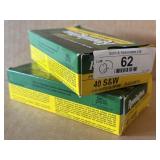 Remington 40 S&W Ammo - 100rds. - 155gr. HP