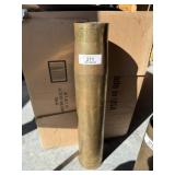 US 90mm Anti Aircraft Shell Casing - 1944 Dated