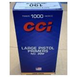CCI Large Pistol Primers - 1,000 Primers - No.300