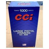 CCI Large Pistol Primers - 1,000 Primers - No.300