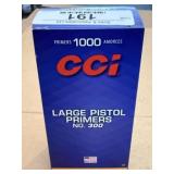 CCI Large Pistol Primers - 1,000 Primers - No.300