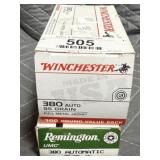 380 Acp. Ammo - 150rds. 95gr. FMJ