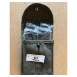 4 Korean 30rd. M1 Carbine Magazines w/Pouch