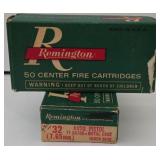 Remington 32 Acp. Ammo - 100rds.