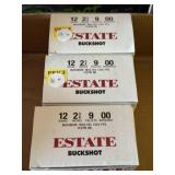 Estate 12ga. Buckshot Ammo - 75rds.