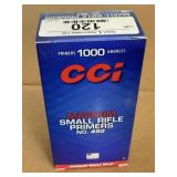 CCI Small Rifle Magnum Primers - 1,000 - No.450