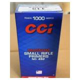 CCI Small Rifle Magnum Primers - 1,000 - No.450