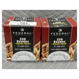 2 Federal 22 LR Bulk Packs - 1,100rds.