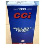 CCI Small Rifle Standard Primers - 1,000 - No.400