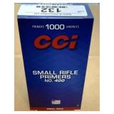 CCI Small Rifle Standard Primers - 1,000 - No.400