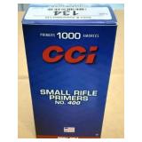 CCI Small Rifle Standard Primers - 1,000 - No.400