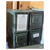 4 Ammo Cans - .50 Caliber Cans - CANS ONLY