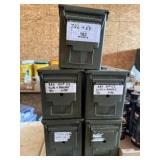 5 Ammo Cans - .50 Caliber Cans - CANS ONLY