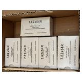 Russian 7.62x54R Ammo - 100rds. - 148gr.
