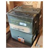 Four .30 Cal. Ammo Cans