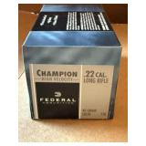 Federal 22 LR Ammo - 500rds.