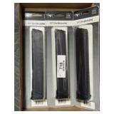 3 Glock 33rd. Magazines - G17 / 19 / 26 - NEW