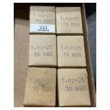 7.62x25 Tokarev Ammo - 420rds.
