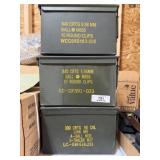 3 Ammo Cans - .50 Cal Cans - CANS ONLY