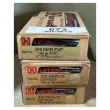 308 Marlin Express Ammo - Leverevolution - 60rds.
