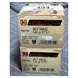 Hornady 357 Magnum Ammo - 50rds. 140gr. FTX