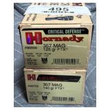 Hornady 357 Magnum Ammo - 50rds. 140gr. FTX