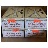 Ten-X .38 Long Colt Ammo 150gr. HBFP