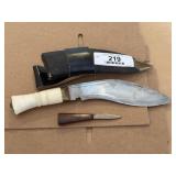 Small Tourist Khukuri w/Sheath - Chakmak Missing